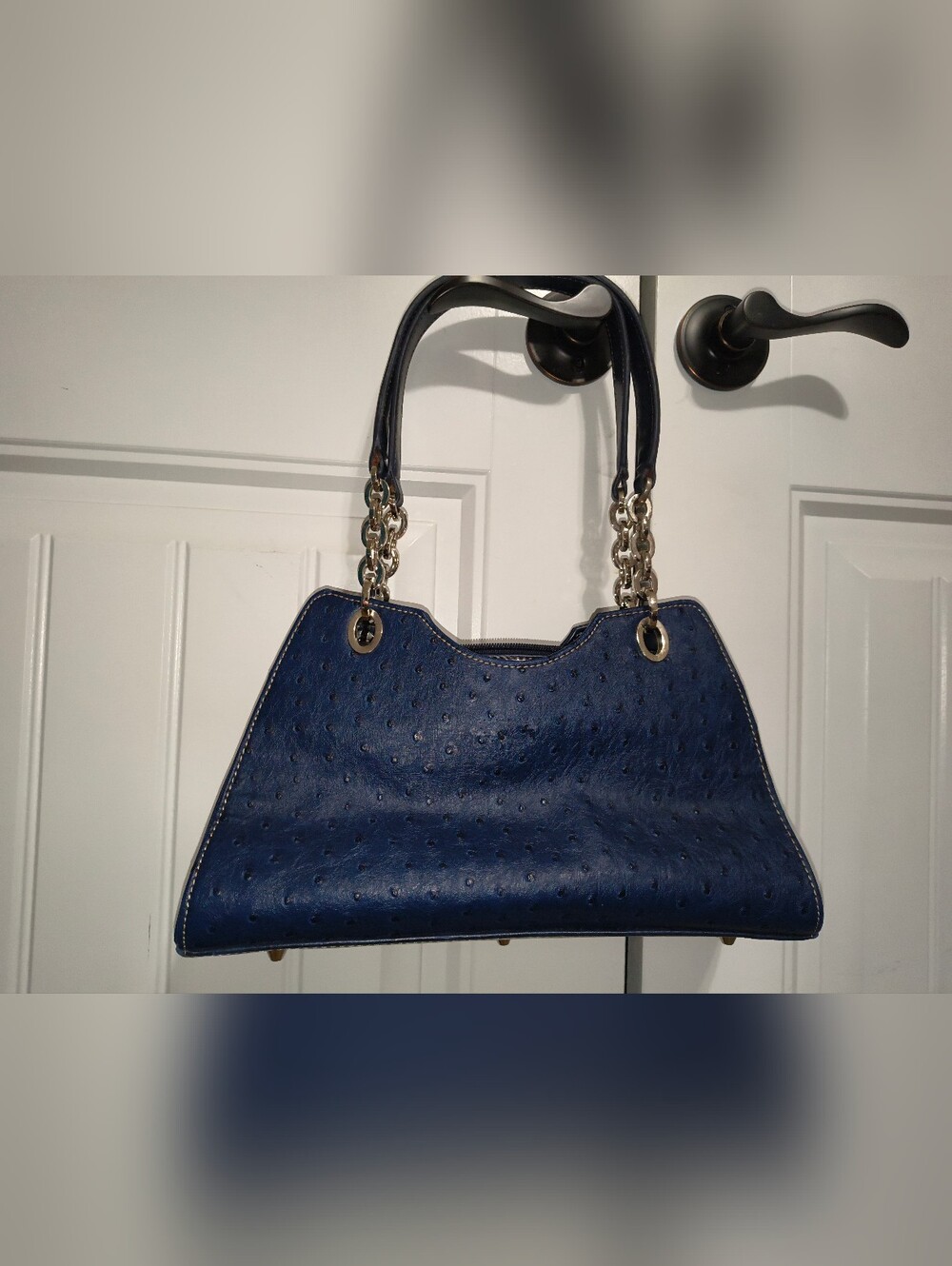 Classic Navy Women's Tote Handbag